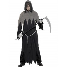 Grim Reaper Deluxe Robe Costume for Adult