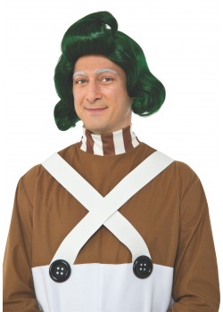 Oompa Loompa Charlie & The Chocolate Factory Adult Wig - Accessory
