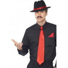 Gangster Red Accessory Kit for Adult