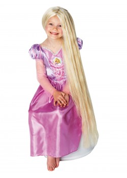 Rapunzel Tangled  Glow In The Dark Child Wig - Accessory
