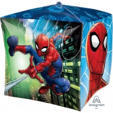 Spider-Man Cubez Shaped Balloon 38cm x 38cm