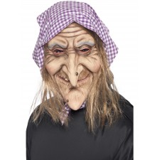 Old Witch Mask for Adult