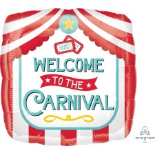 Disney Mickey Carnival Standard HX Welcome To The Carnival Foil Balloon 45cm