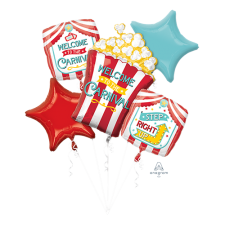 Disney Mickey Carnival Party Decorations - Foil Balloons Bouquet