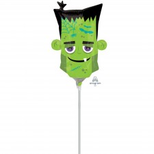 Halloween Monster Head Mini Shaped Balloon