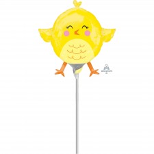 Easter Chicky Mini Shaped Balloon