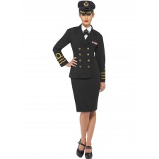 Navy Officer Female Adult Costume