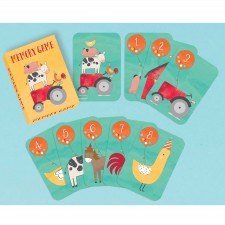 Barnyard Memory Playing Card Party Games 8 pk