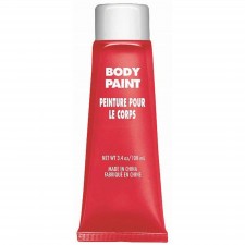 Red Party Supplies - Body Paint