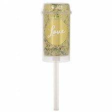 Wedding Party Supplies - Push Up Confetti Poppers Gold