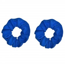 Blue Hair Scrunchies 2 pk