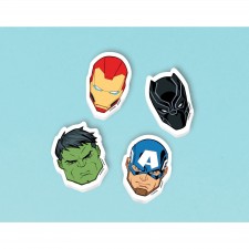 Avengers Party Supplies - Favours Marvel Powers Unite Erasers