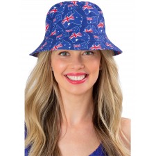 Australia Flag Reversible Bucket Hat for Adult