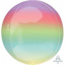 Orbz XL Ombre Rainbow Shaped Balloon