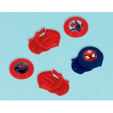 Spider-Man Webbed Wonder Mini Disc Shooters Favours 12 pk