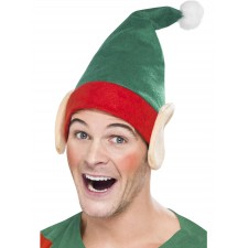 Elf Hat With Ears for Adult