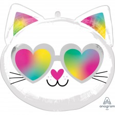 Cool Kitty Face Shaped Balloon
