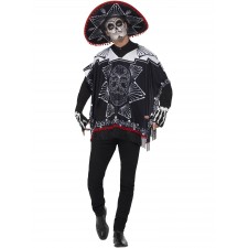 Day Of The Dead Bandit Adult Costume