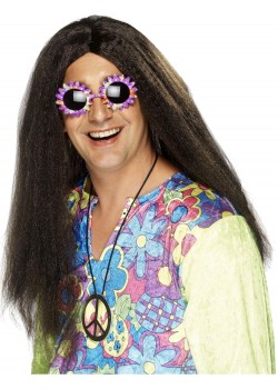 Black Hippy Wig for Adult