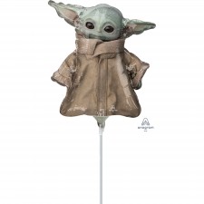Star Wars Party Decorations - Mini Shaped Balloon The Mandalorian The Child