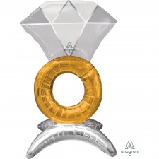 Wedding Wedding Ring Shaped Balloon 35cm x 53cm