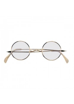 Santa Round Glasses Christmas