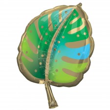 Key West Palm Frond Leaf Shaped Balloon 55cm x 76cm