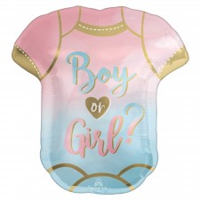 Boy or Girl? The Big Gender Reveal Shaped Balloon 55cm x 60cm