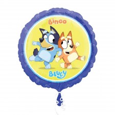 Bingo, Bluey Round Foil Balloon 45cm
