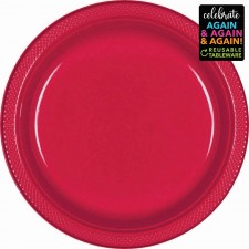 Apple Red Premium Lunch Plates 17cm 20 pk