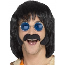 Black Hippie Disguise Set for Adult