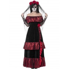 Day Of The Dead Bride Deluxe Adult Costume