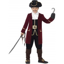 Deluxe Pirate Captain Child Costume