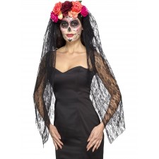 Day Of The Dead Deluxe Headband for Adult