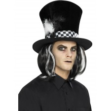 Dark Tea Party Top Hat for Adult