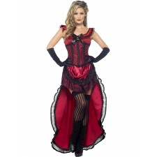 Western Brothel Babe Costume for Adult