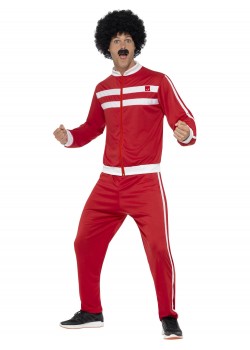 Scouser Red Tracksuit for Adult