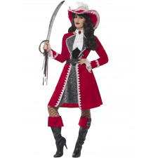 Lady Captain Deluxe Costume for Adult