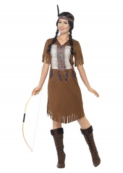 Native American Warrior Princess Adult Costume