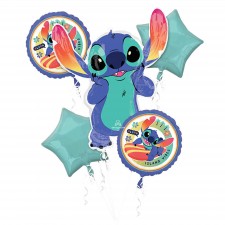 Lilo & Stitch Stitch Bouquet Foil Balloons 5 pk