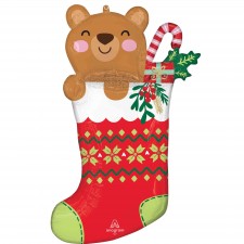 Beary Christmas Shaped Balloon