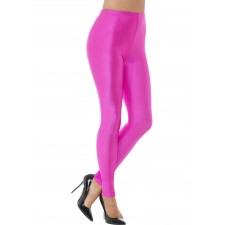 80s Disco Pink Spandex Leggings