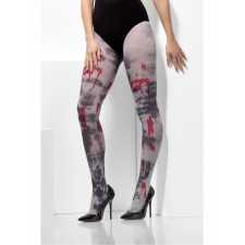 Zombie Dirt Opaque Tights for Adult