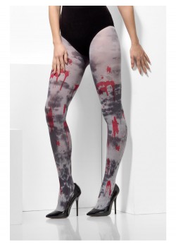 Zombie Dirt Opaque Tights for Adult