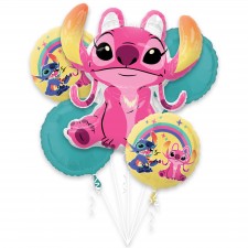Lilo & Stitch Lilo Bouquet Foil Balloons 5 pk