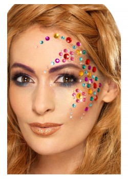Rainbow Jewel Face Gems