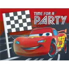 Disney Cars 3 Deluxe Jumbo Invitations 8 pk