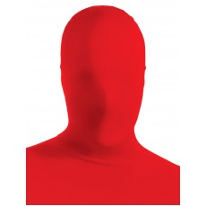 Red 2nd Skin Face Mask for Adult - Accessory Red 2nd Skin Face Mask for Adult - Accessory