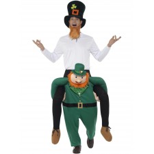Paddy's Leprechaun Piggy Back Adult Costume
