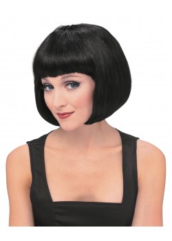 Supermodel 1980s Black Adult Wig - Accessory